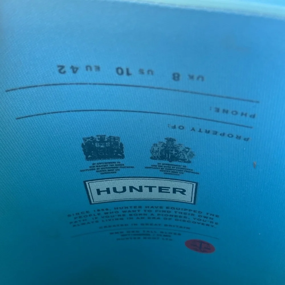 Women’s Hunter Boots, US 10 - Picture 3 of 6